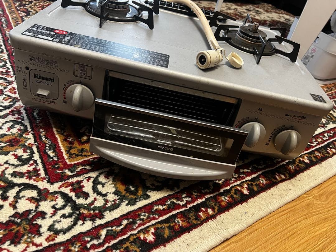 Rinnai KGD800SL 2口ガスコンロ