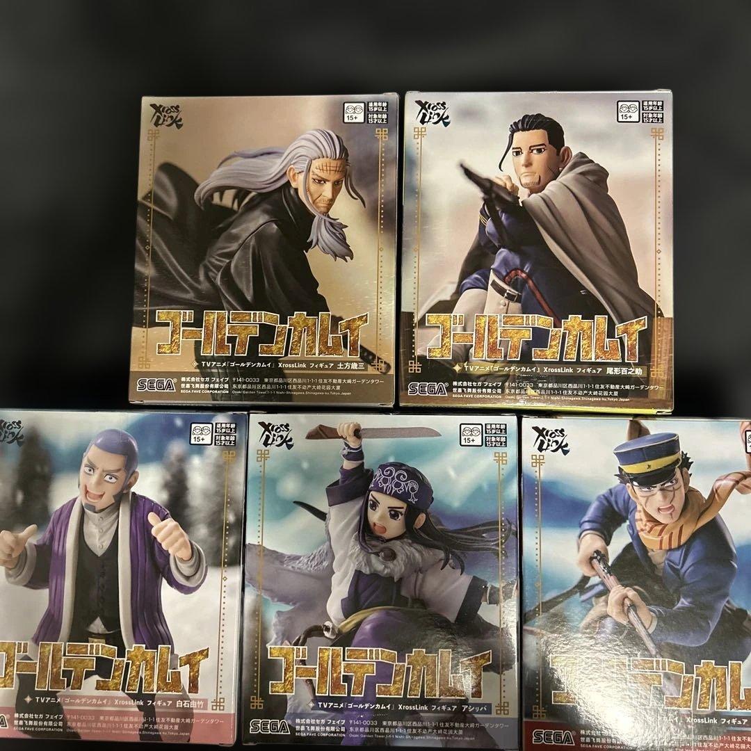 ゴールデンカムイ フィギュア 5体セット