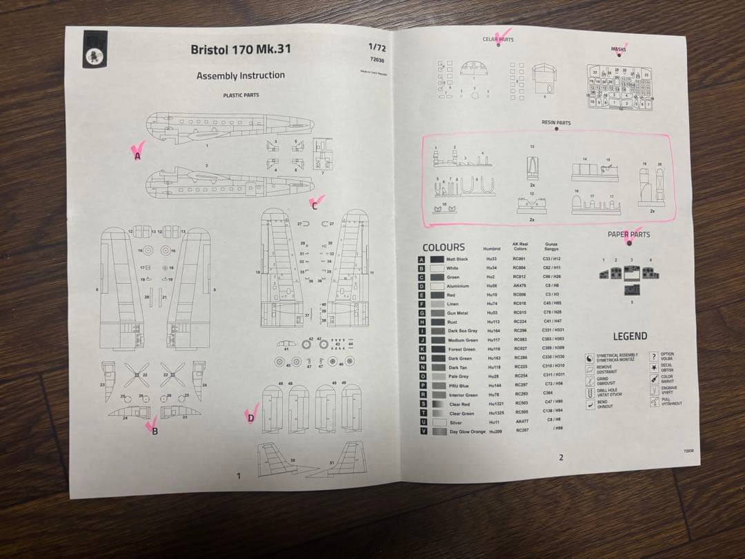 FLY 1/72 ブリストル　170 フレイター　Mk.31