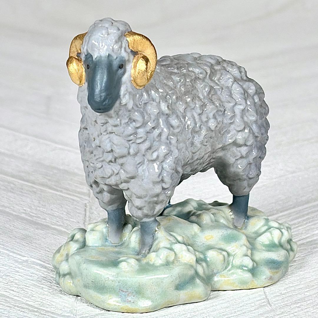 LLADRO リヤドロ 干支 未 羊 縁起物 01045145 定価約5.8万円