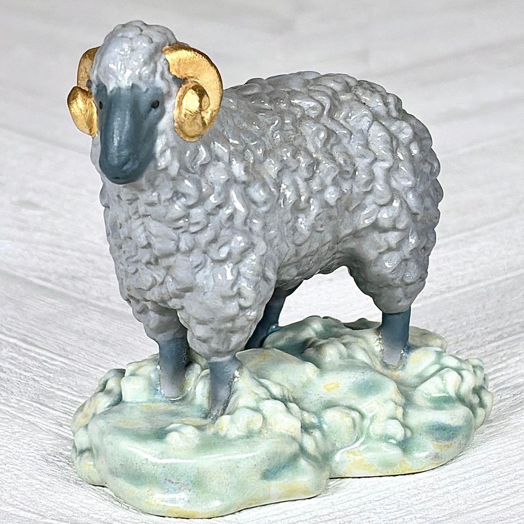 LLADRO リヤドロ 干支 未 羊 縁起物 01045145 定価約5.8万円