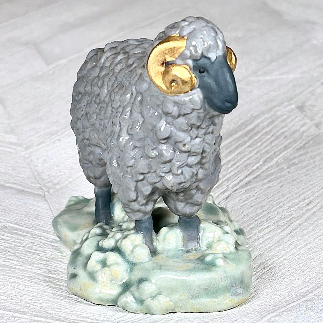 LLADRO リヤドロ 干支 未 羊 縁起物 01045145 定価約5.8万円