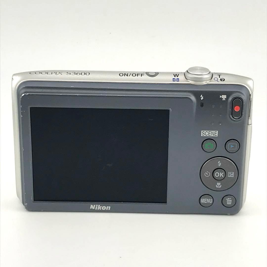 実写良⭕️【動作確認済】Nikon COOLPIX S3600 ニコン