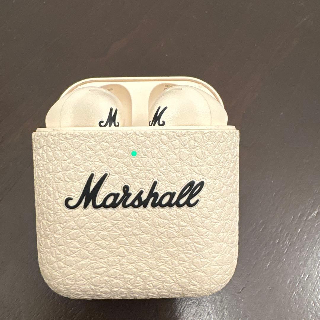 Marshall Minor III ワイヤレスイヤホン ホワイト