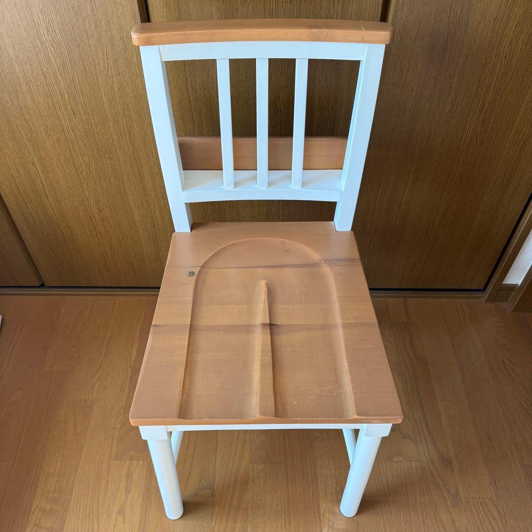 フレンチシャビーテイスト家具シリーズ Lilium ダイニングチェア 3脚目
