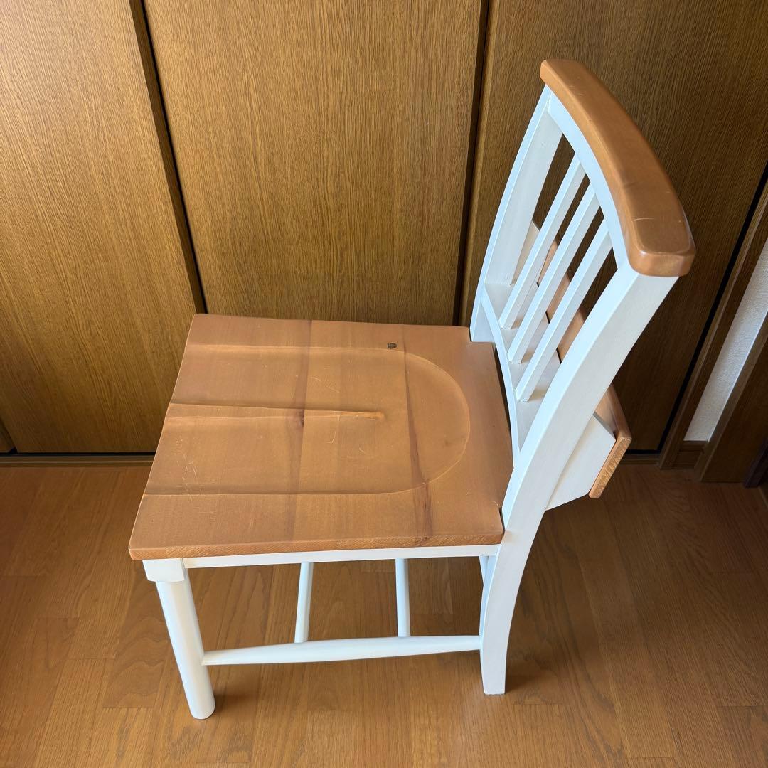 フレンチシャビーテイスト家具シリーズ Lilium ダイニングチェア 3脚目