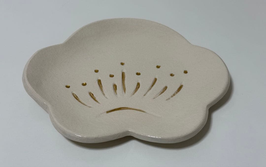 【未使用品】楽入窯　吉村重生　お皿