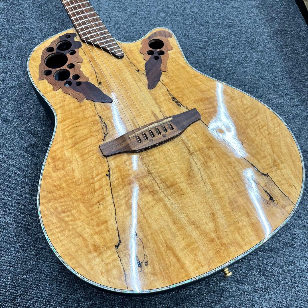 【11807】ovation CE44P スポルテッドメイプル エレアコ