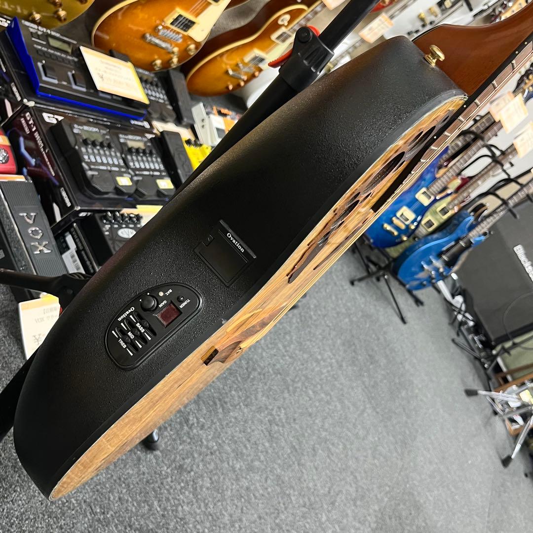 【11807】ovation CE44P スポルテッドメイプル エレアコ