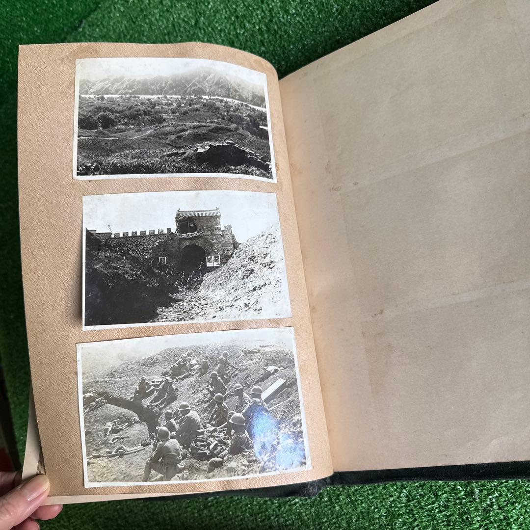 【a202】関東軍記念写真帖 陸軍恤兵部 大正写真工芸社印刷 昭和9年満州事変