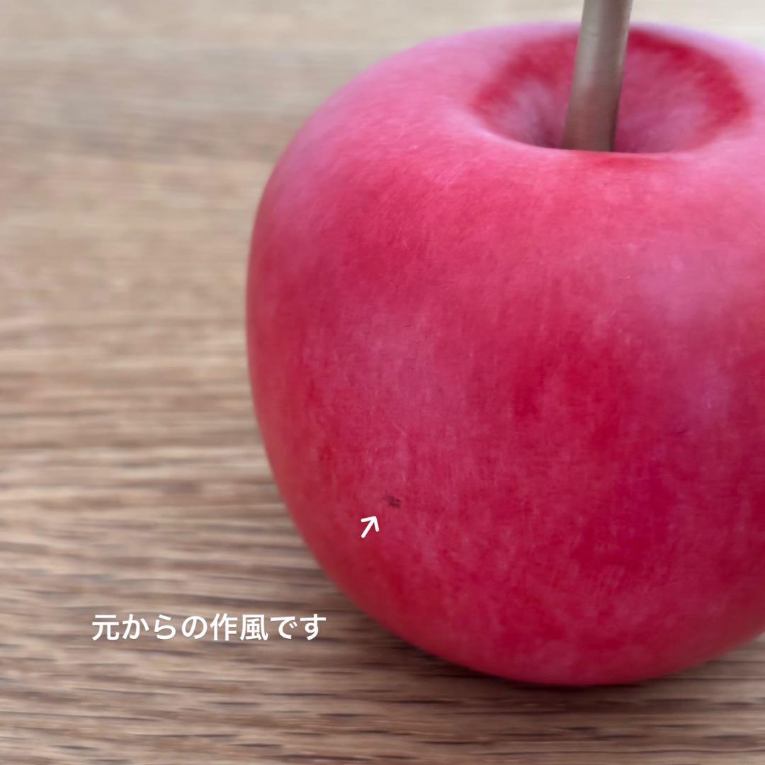 TONGSHIFU 真鍮製 吉祥りんご オブジェ 同色焼 重厚感 ブラス