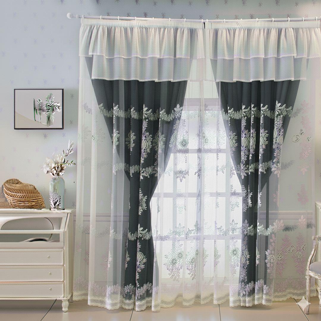 カーテン　4枚セット　100＊200 100*178 オーダーカーテン　レース
