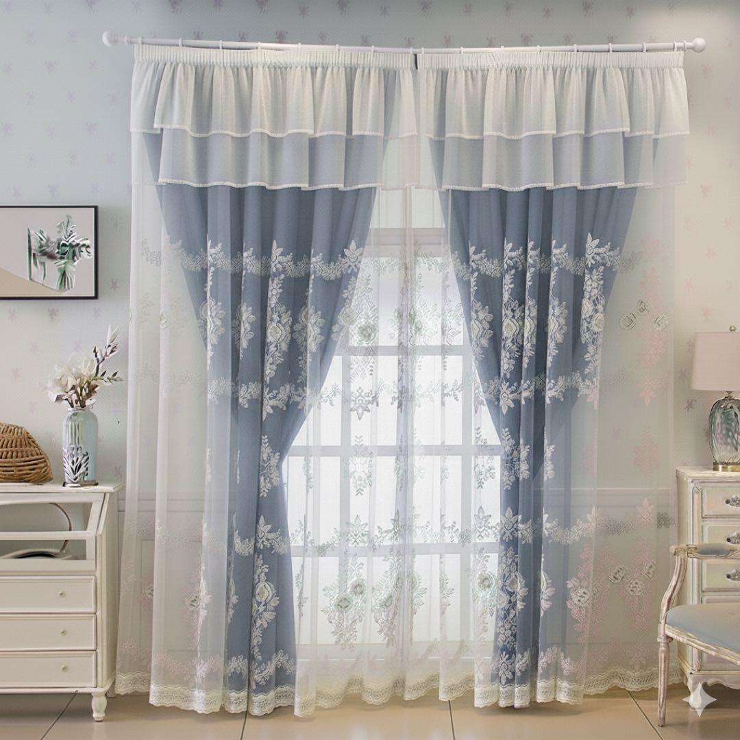 カーテン　4枚セット　100＊200 100*178 オーダーカーテン　レース