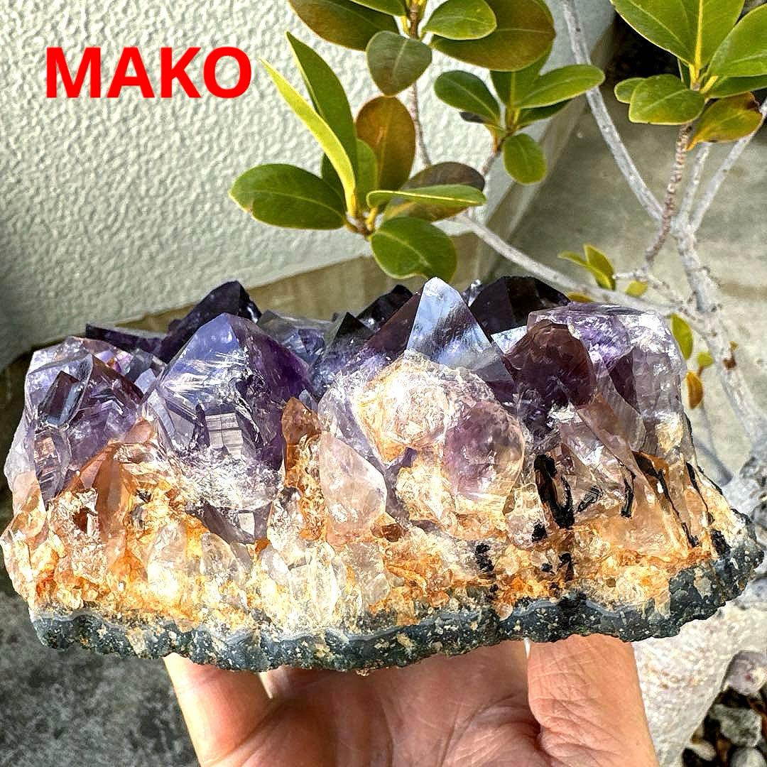 M1915☆アメジストクラスター1.5Kg☆ブラジル産☆天然石☆N60204