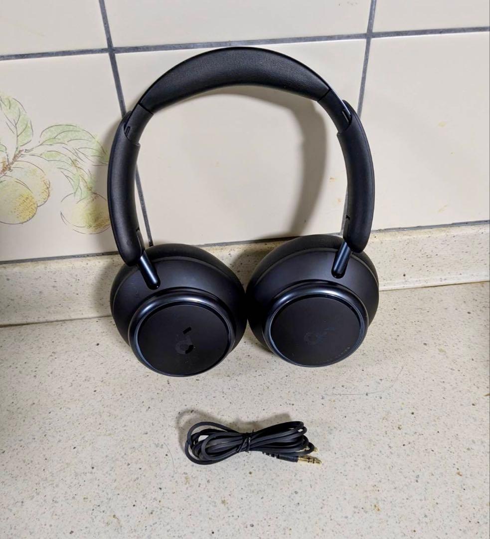 Soundcore Space Q45 ワイヤレス　ヘッドホン　ブラック