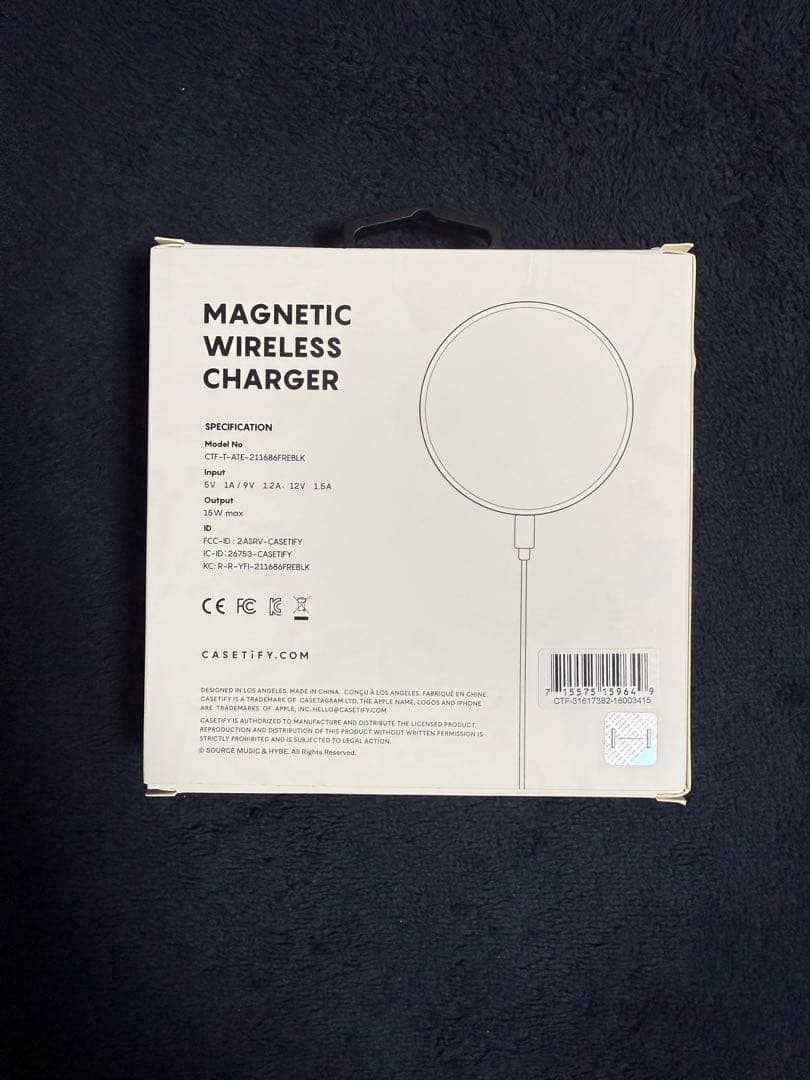 CASSETiFY LE SERAFIM iPhoneケースmegsafe充電器