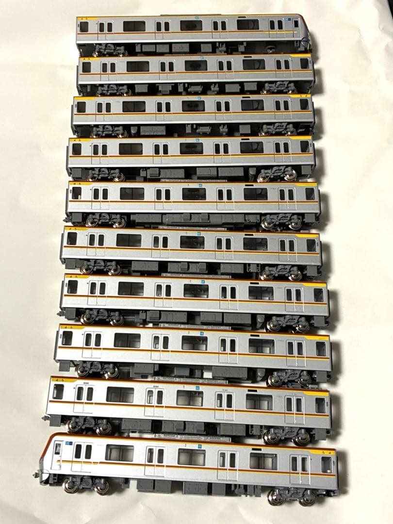 東京メトロ17000系10両　kato ライト点灯動力動作確認済　ジャンク品