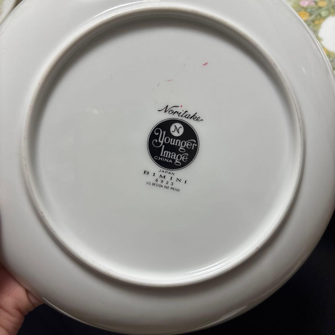 ノリタケ younger Image 大皿 ビンテージ　プレート5枚セット