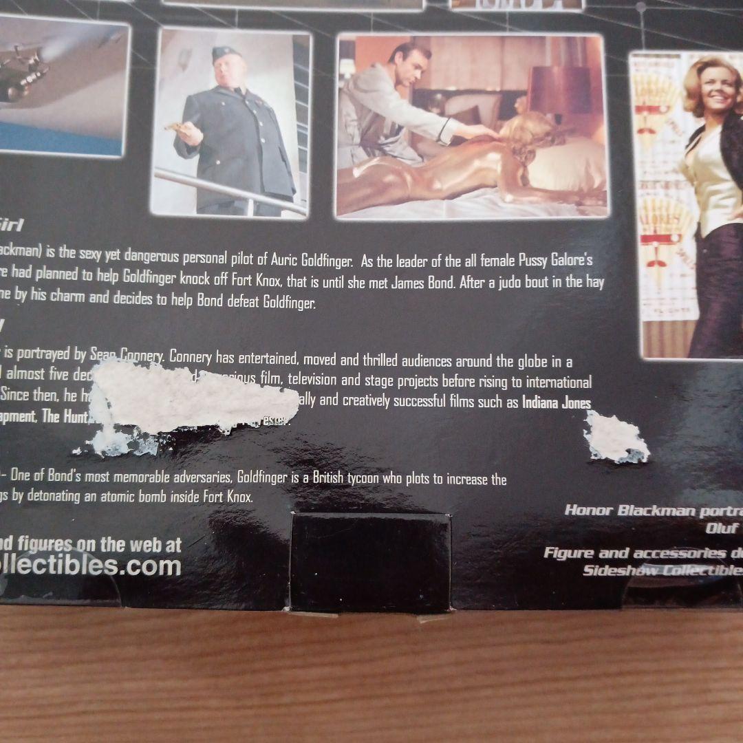 007 ゴールドフィンガー　プッシー・ガロア 　ブラックマン　 SIDESHOW