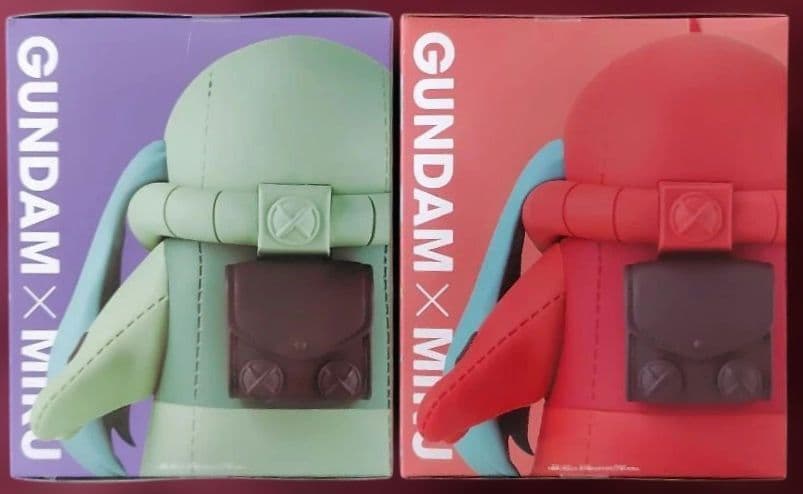 ガンダム45周年×初音ミク、ザクぐるみ、シャアザクぐるみ、フィギュア、