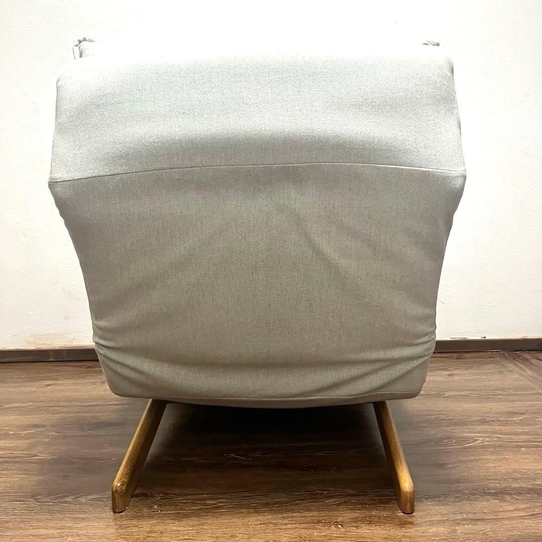 無印良品　ハイバックリクライニングソファ　１シーター　オットマン　セット