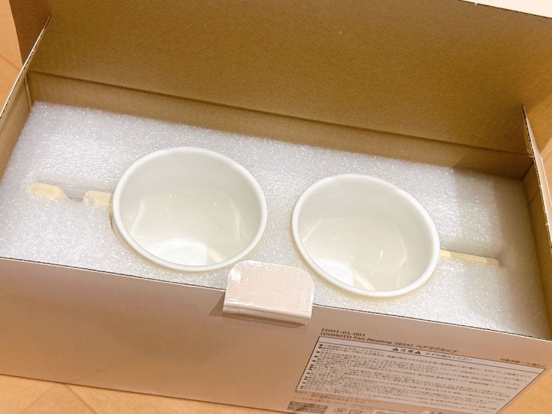 【新品未使用品】DOMOTO ファンミーティング ペアマグカップ