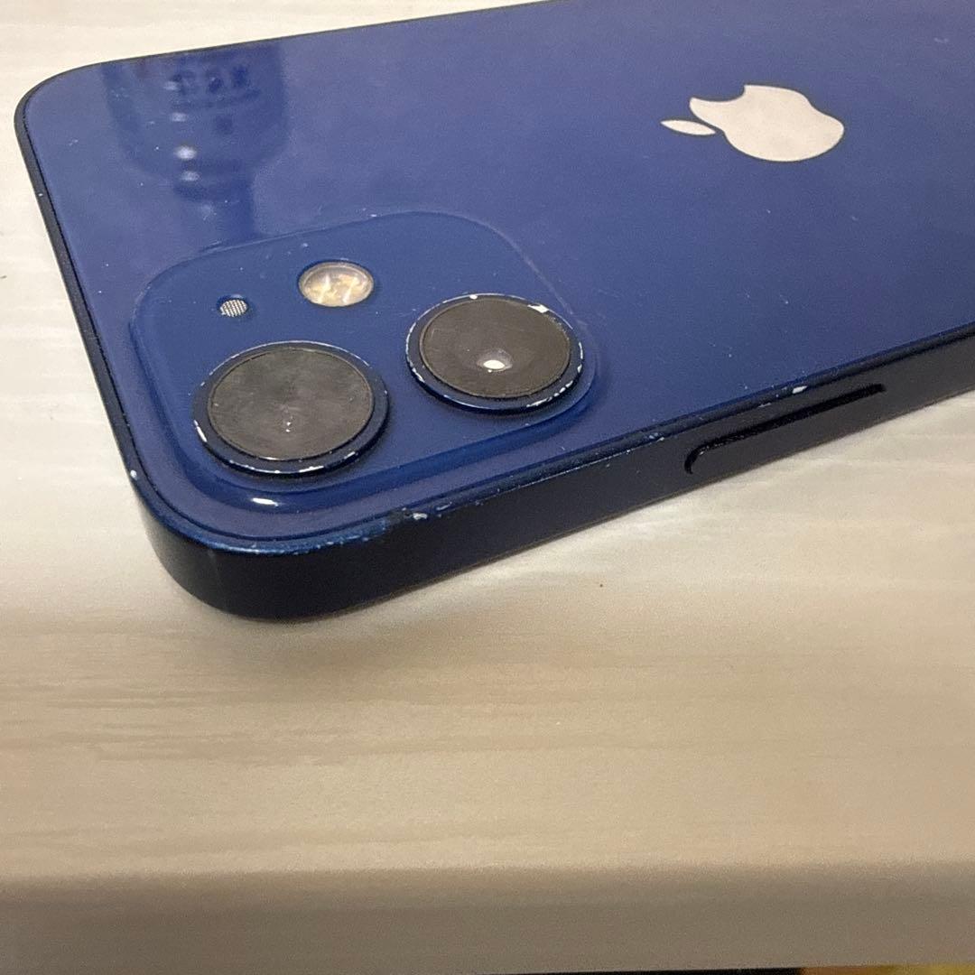 iPhone 12 mini 本体 ブルー 利用制限◯ SIMフリー 初期化済み