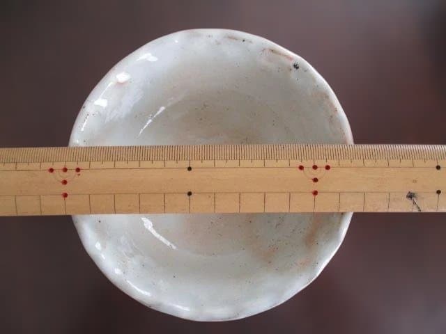 信楽焼　 古谷信男 古谷製陶所　粉引き小鉢　5枚セット