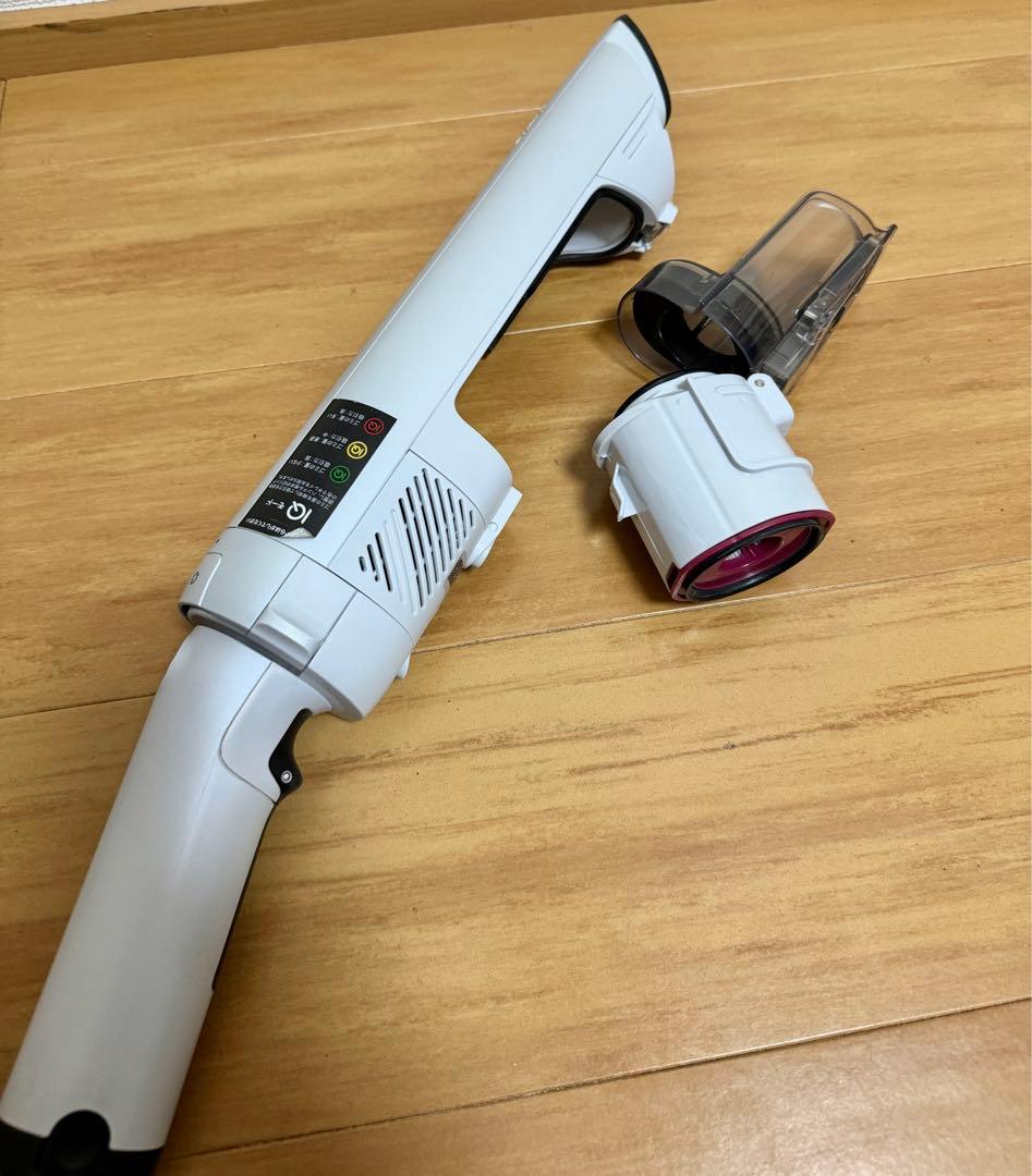 シャープ コードレス掃除機 LC351JWH 本体 動作確認済み