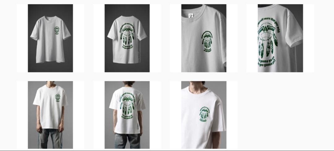 【TAKUYA∞の創り方】ドリームキャッチャー Tシャツ/ホワイト Lサイズ