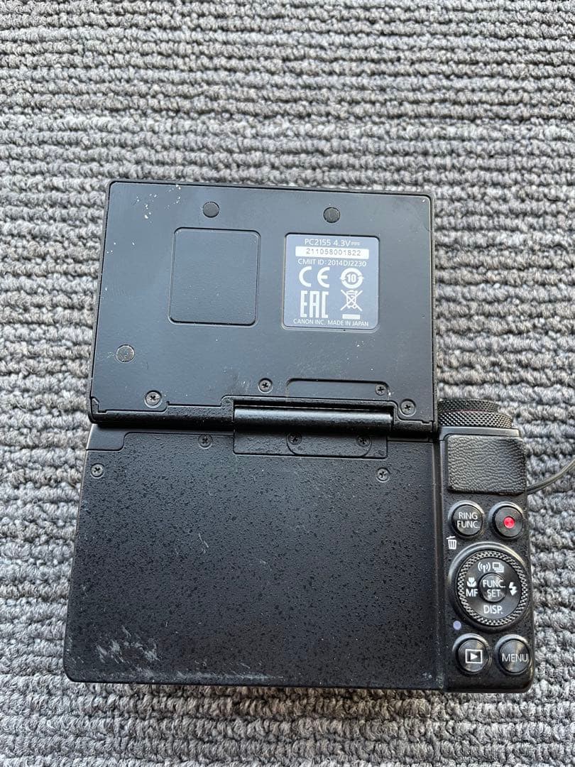 Canon G7X コンパクトデジタルカメラ 動作確認済み