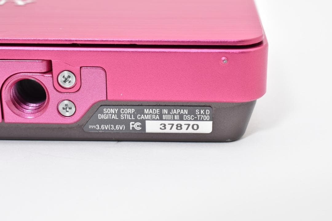 【さかな】SONY Cyber-shot DSC-T700 ピンク