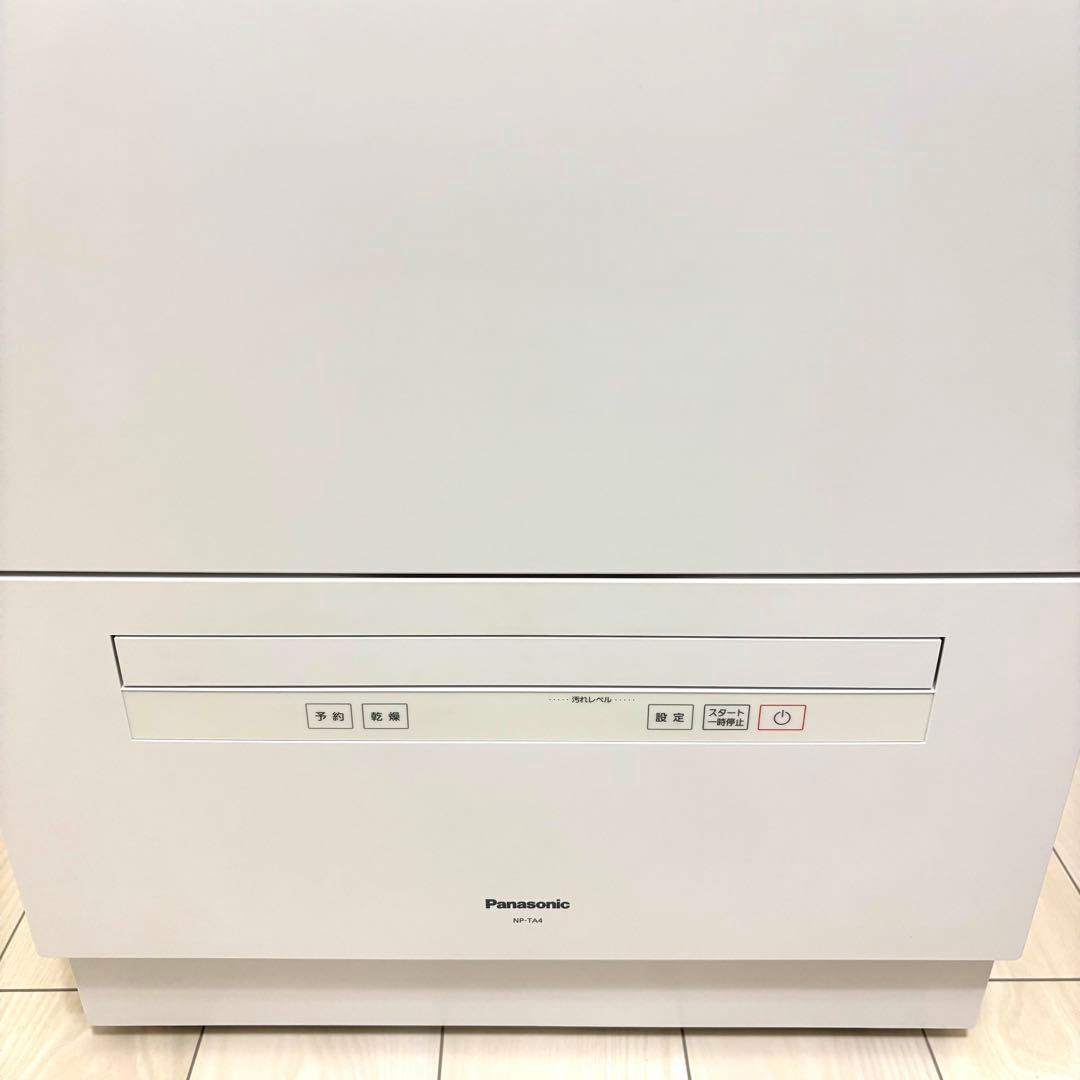 【ほぼ未使用】2022年製 Panasonic NP-TA4-W 食洗機 説明書