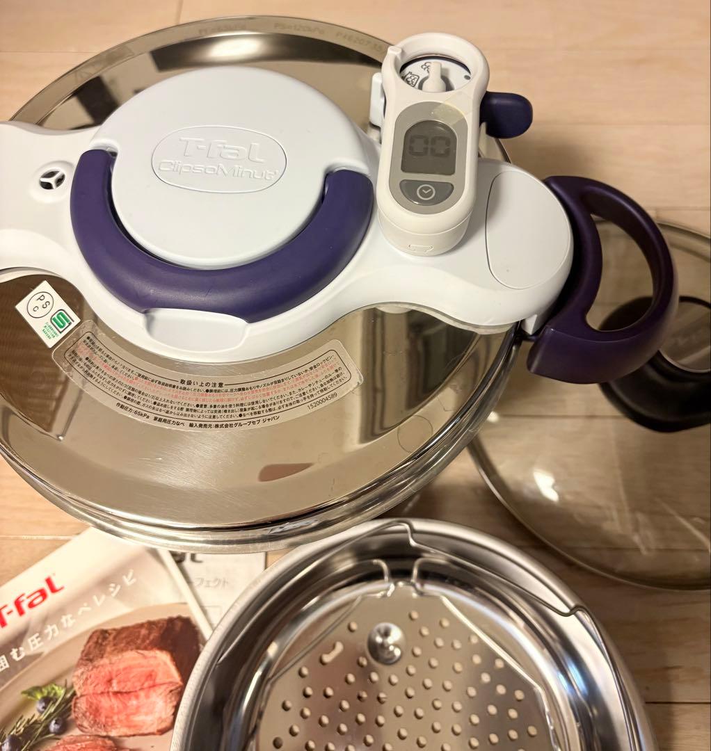 ティファール　圧力鍋　6L クリプソ ミニット パーフェクト