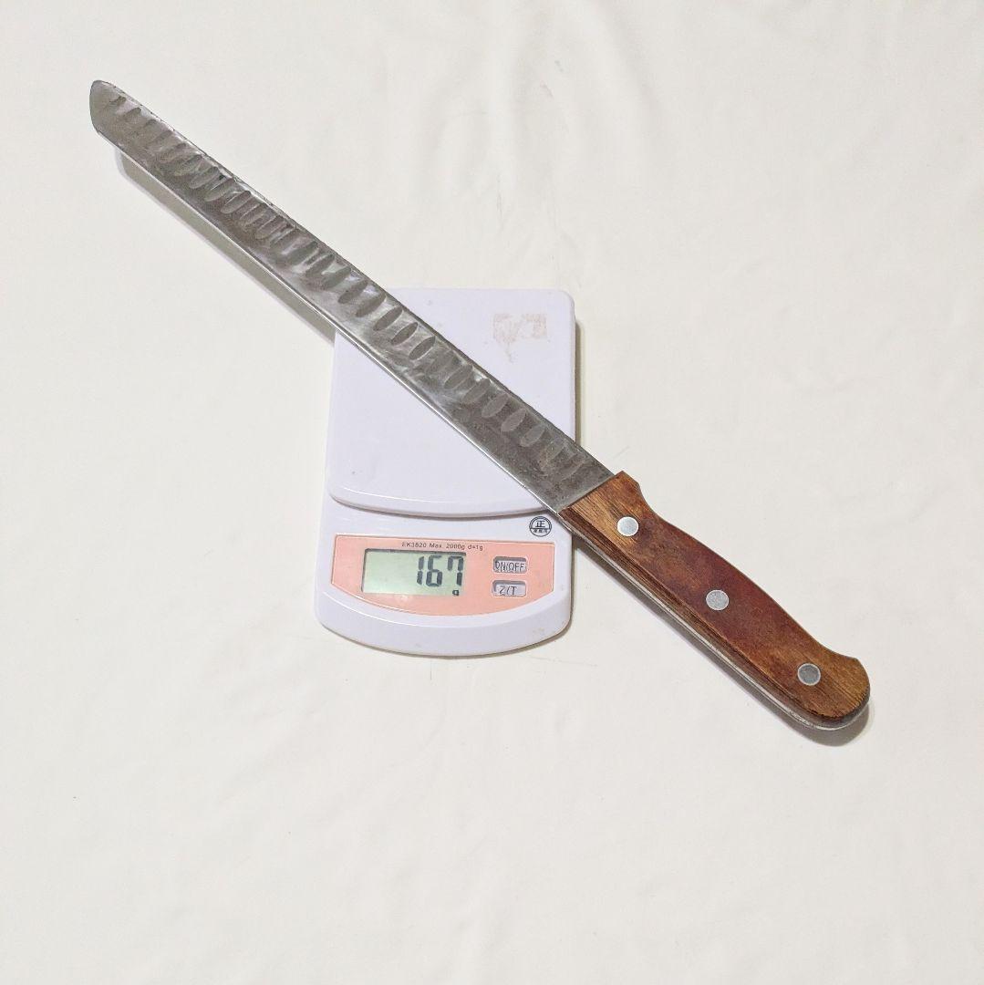 合羽橋鍔屋 サーモンナイフ 特殊包丁 刃渡り約30.5cm【S52-17】