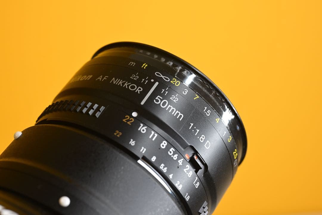 Nikon AF NIKKOR 50mm f/1.8D 単焦点レンズ