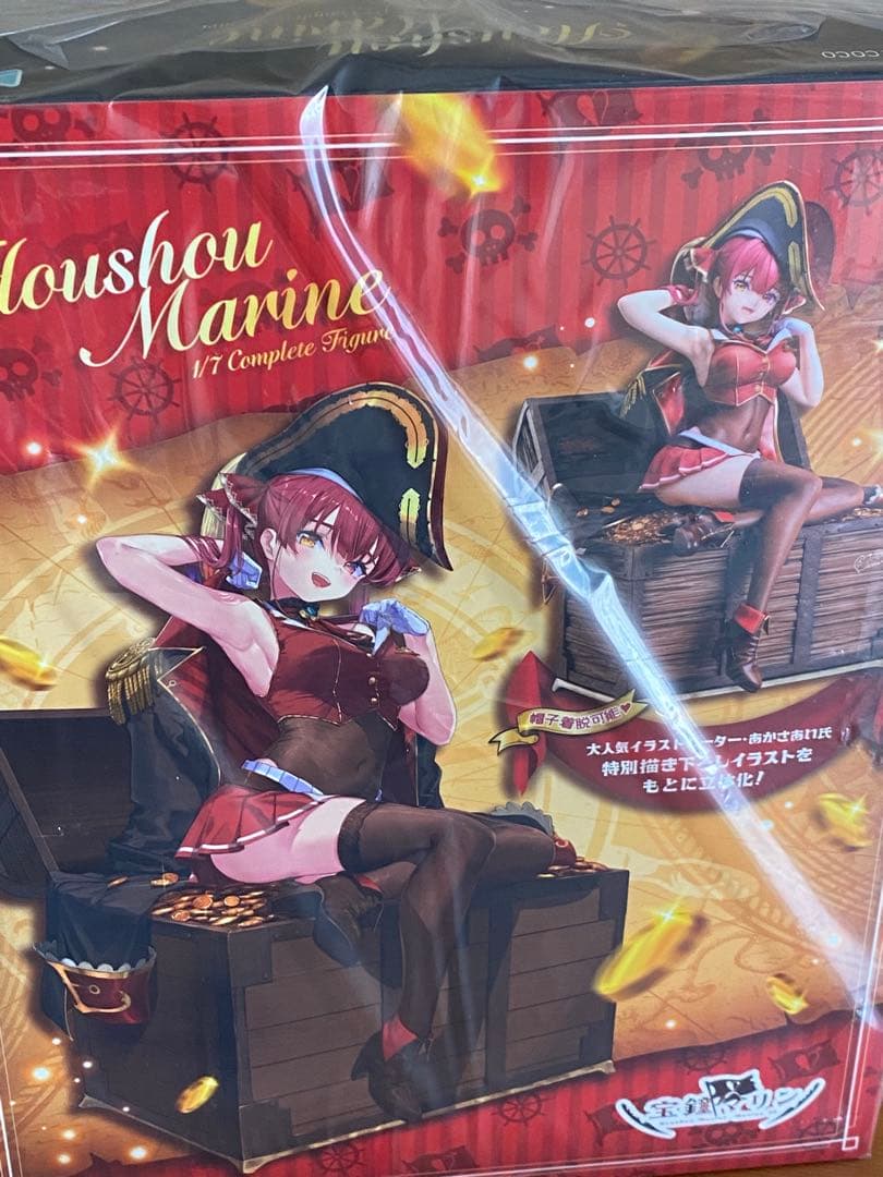 【新品未開封】ホロライブ　宝鐘マリン　1/7スケールフィギュア　デザインココ