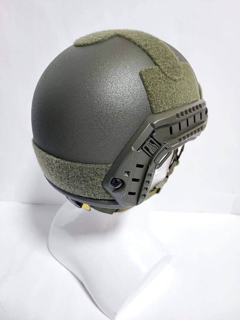 NIJ IIIA レベル3A 自衛隊迷彩 Fast型 防弾ヘルメット カバー