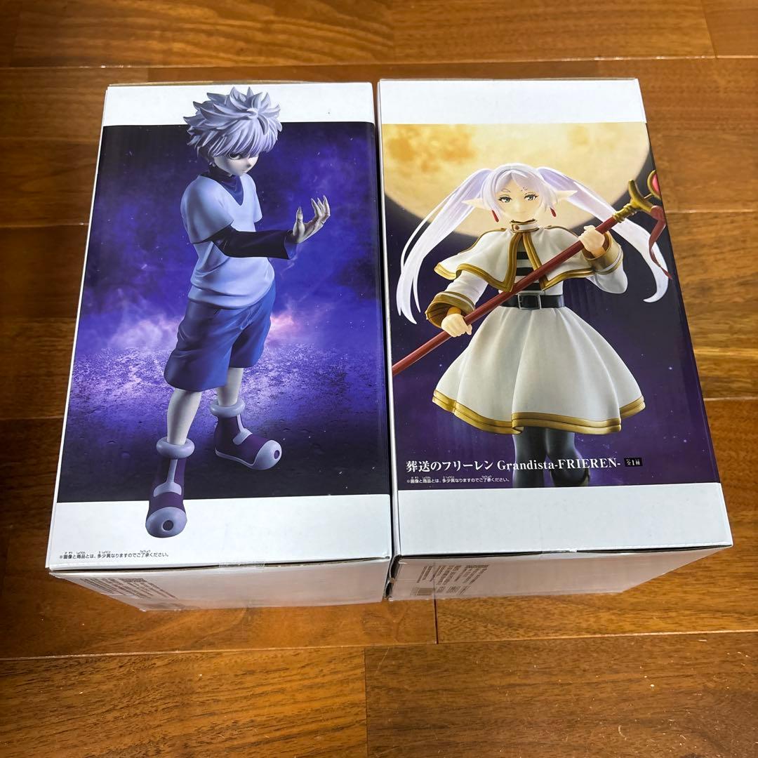 【新品未開封】 Grandista４体 ナルト キルア ロックマン フリーレン