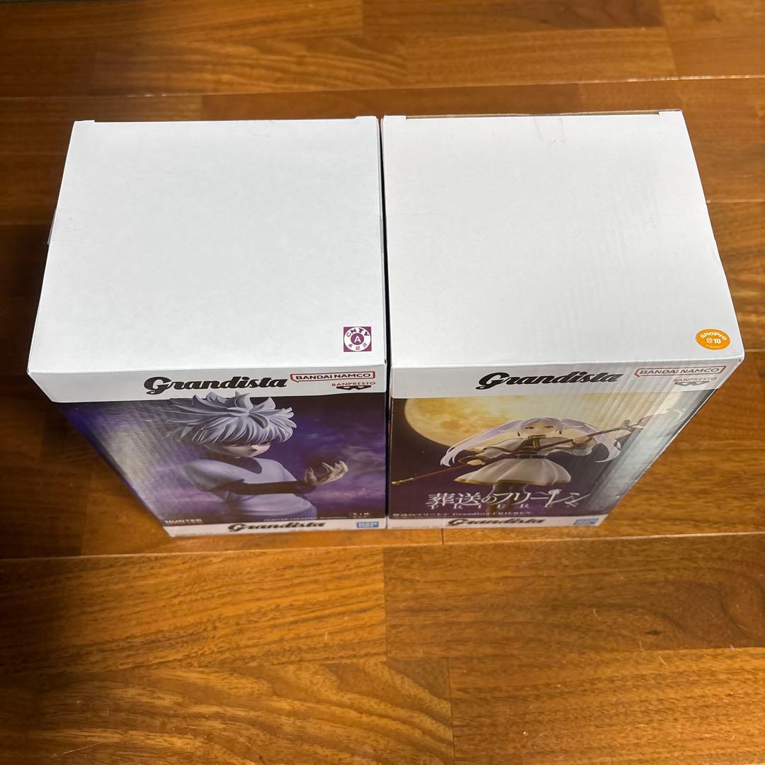 【新品未開封】 Grandista４体 ナルト キルア ロックマン フリーレン