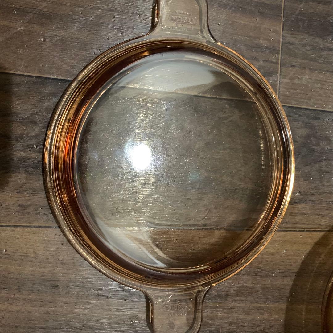 【美品】VISION 両手鍋3点セット