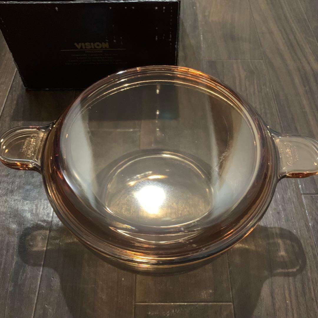 【美品】VISION 両手鍋3点セット
