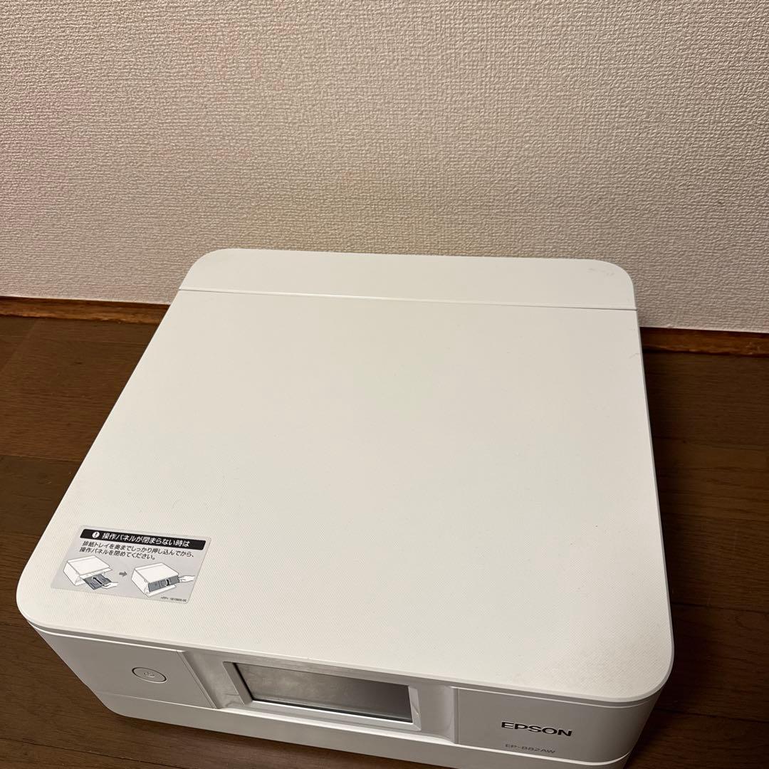 【ジャンク品】EPSON EP-882AW ホワイト プリンター本体 動作未確認