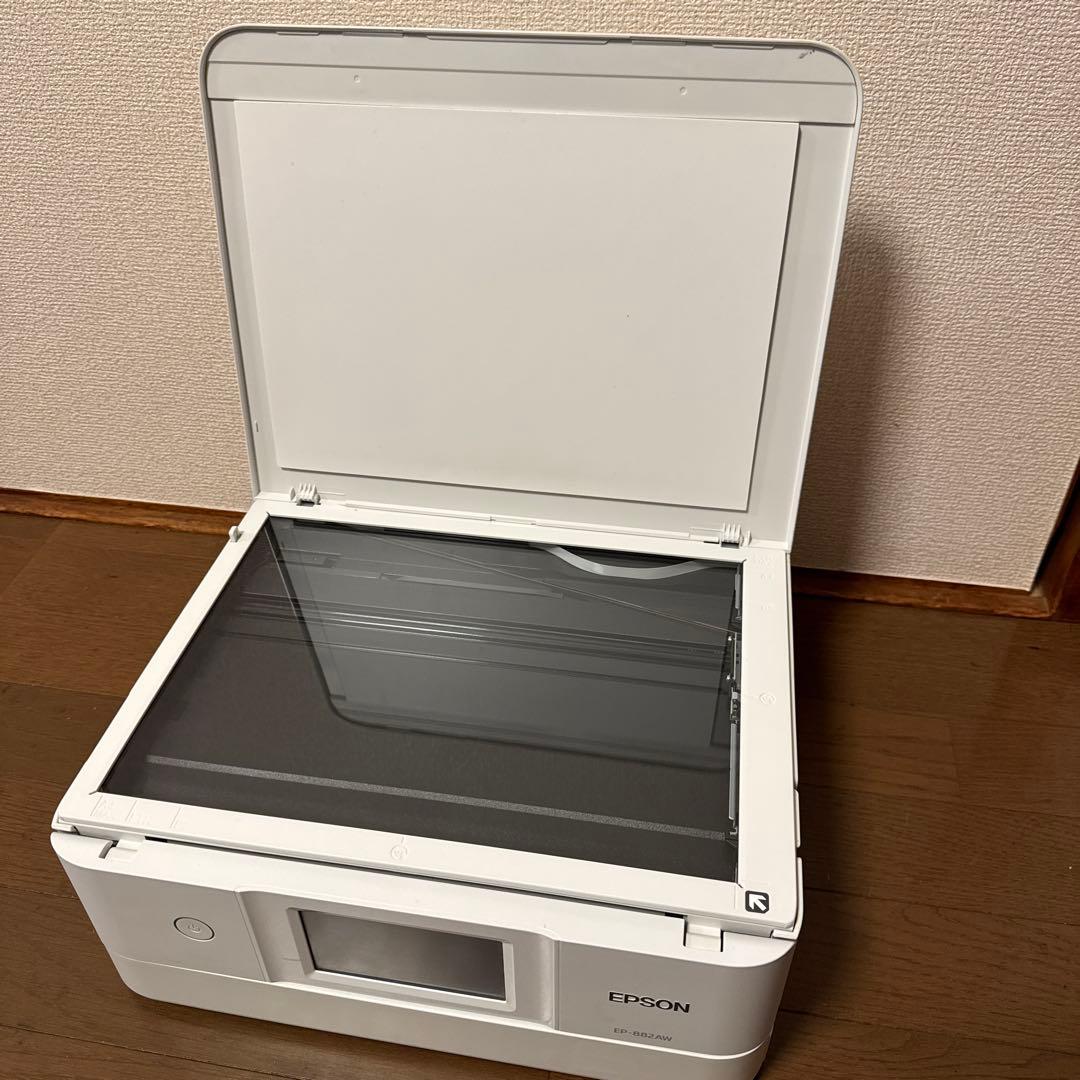 【ジャンク品】EPSON EP-882AW ホワイト プリンター本体 動作未確認