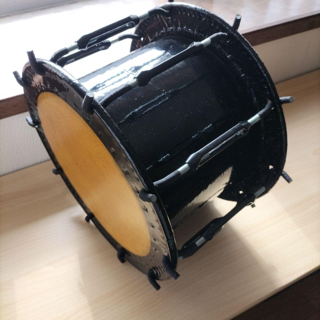 和太鼓　締太鼓　ターンバックル仕様　 高さ21cm 中古品