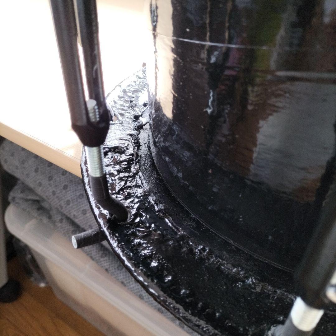 和太鼓　締太鼓　ターンバックル仕様　 高さ21cm 中古品