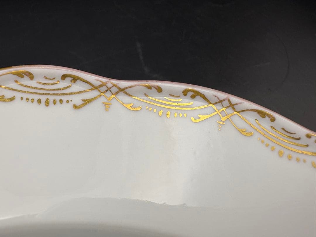 n*k様 マイセンMeissenフラワーブーケプレート23cm 二級品