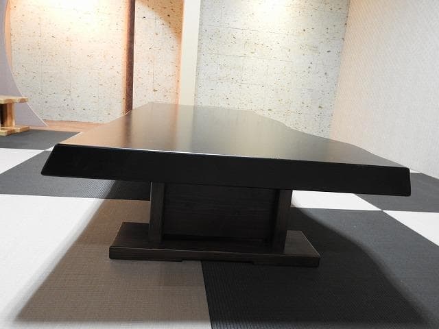 №35秋田杉一枚板☆座卓☆新入荷　厚板貴重品。