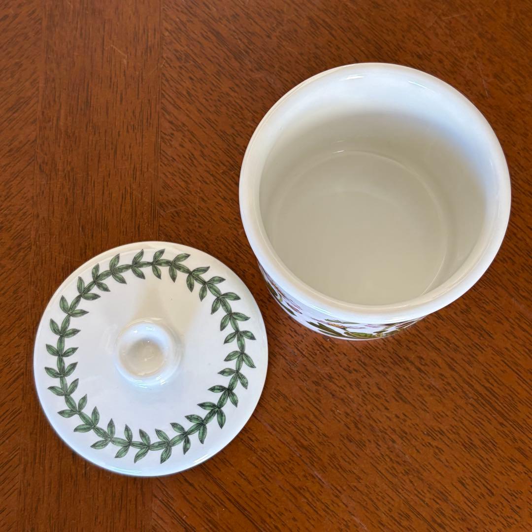 【美品】英国製　ポートメリオン★ボタニックガーデン★ジャムポット