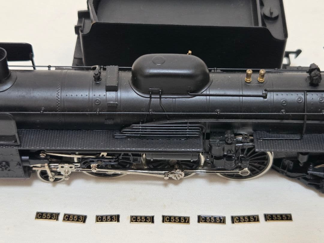 ☆HOゲージ☆Adachi☆JNR C55☆蒸気機関車☆門鉄型デフ☆天賞堂☆箱付